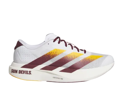 Arizona State Sun Devils × adidas Adizero EVO SL "Cloud White/Team Maroon/Team Colleg Gold"