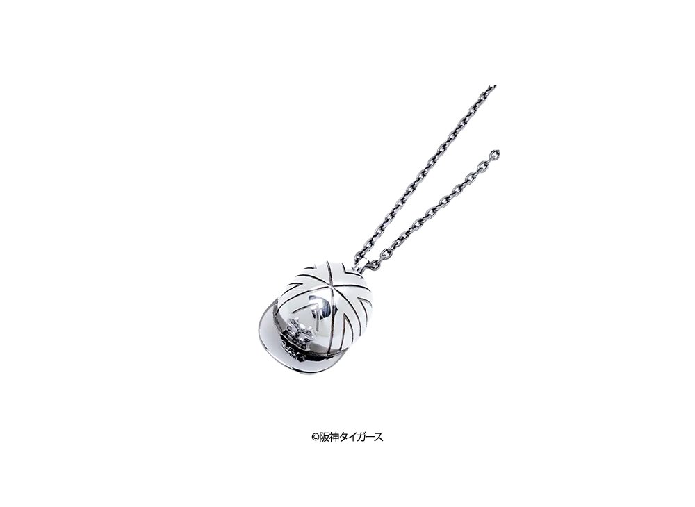 コア ジュエルス 阪神タイガース90周年コラボヘルメット Silver Ver. "CJ ブラック x ロジウム"