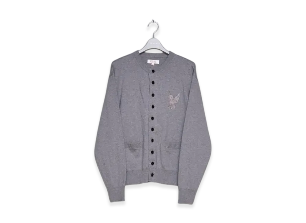 MASU 10 Buttons Cardigan "Gray"