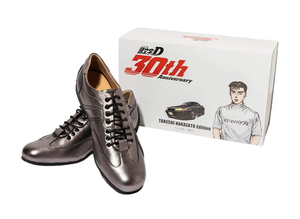 頭文字Ｄ 30th Anniversary 中里毅　パーミット 頭文字D 30周年アニバーサリーシューズ 中里毅エディション