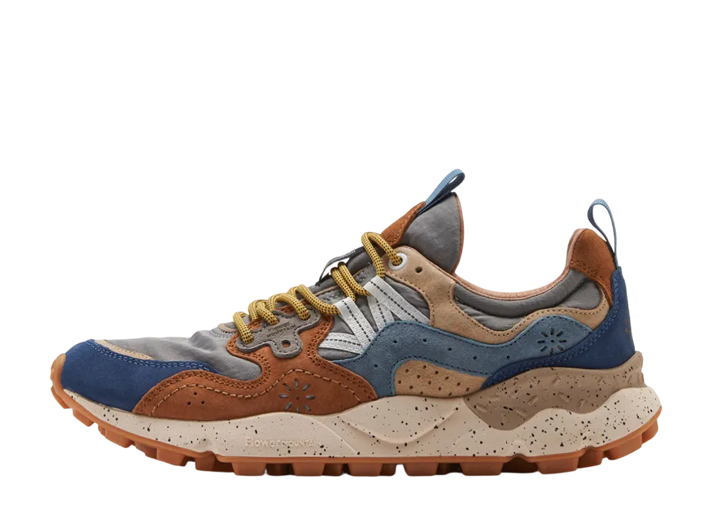 フラワーマウンテン ヤマノスリー "ブラウン/ディープシー"