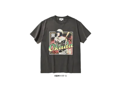 阪神タイガース90周年記念 \ WAYP MUSIC Akinobu Okada Tee by WAYP MUSIC "BLACK"