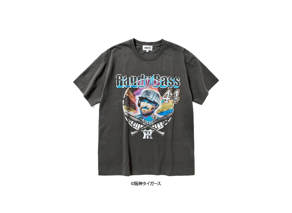 ウェイプミュージック ランディ・バースTシャツ バイ ウェイプミュージック "ブラック"