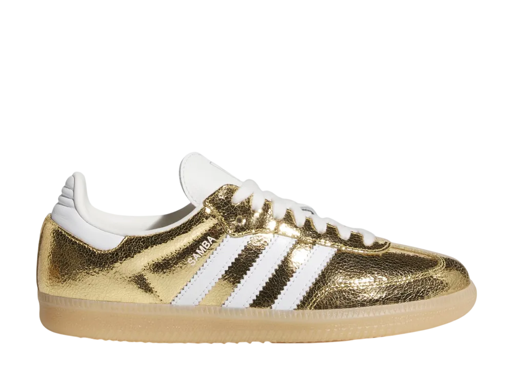 アディダスオリジナルス サンバ OG "ゴールドメタリック/クラウドホワイト/コアホワイト"