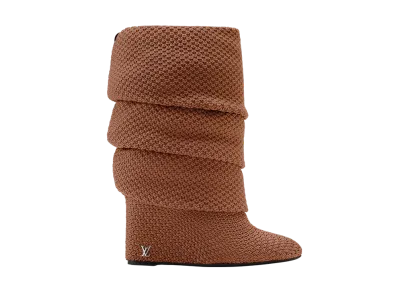 Louis Vuitton Women's Summer Mid Wedge Boot "Marron"