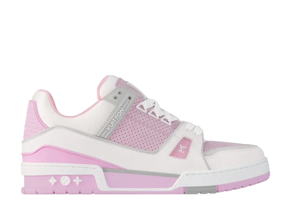 Louis Vuitton Women's LV Trainer Sneaker "Rose"