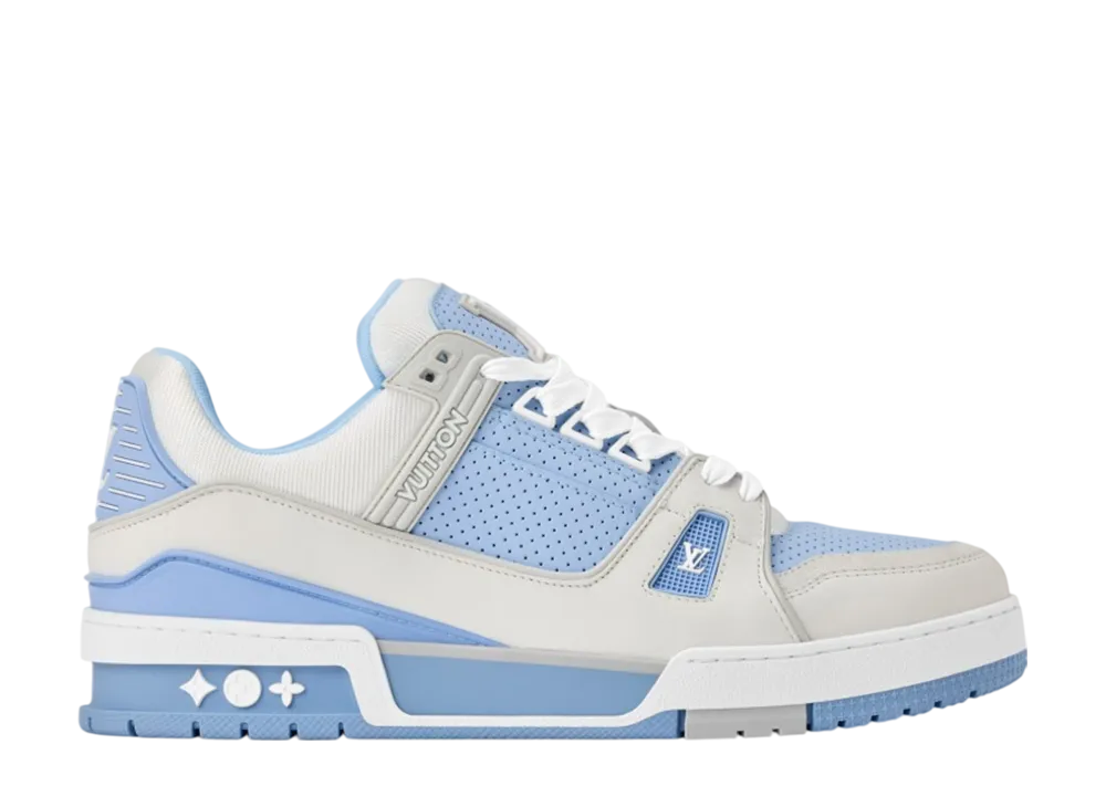 Louis Vuitton Women's LV Trainer Sneaker "Blue"