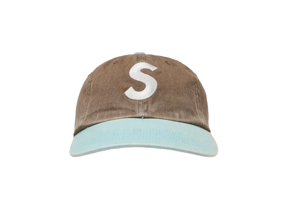Supreme Pigment Coated 2-Tone S Logo 6-Panel Supreme Pigment Coated 2-Tone S Logo 6-Panel