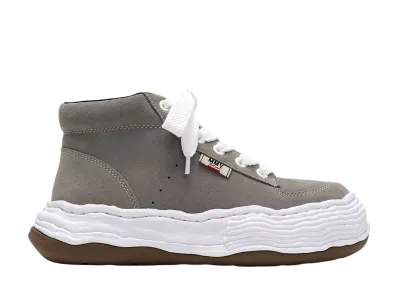 Maison MIHARA YASUHIRO OLIVER OG Sole Suede High-top Sneaker "Gray"