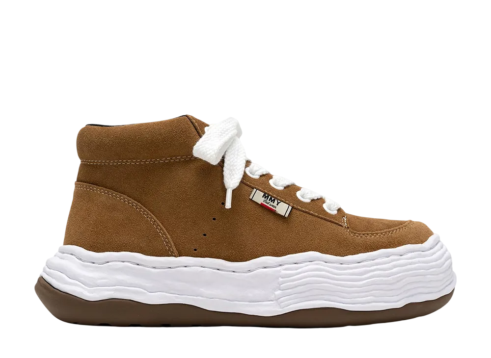 メゾンミハラヤスヒロ オリバー オリジナルソールスエードハイカットスニーカー "ブラウン" (A15FW701)
