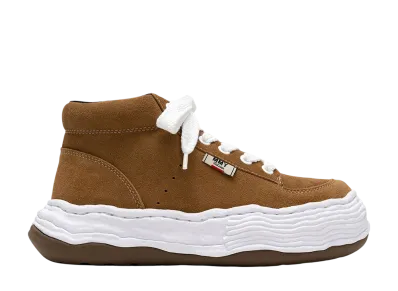 Maison MIHARA YASUHIRO OLIVER OG Sole Suede High-top Sneaker "Brown"