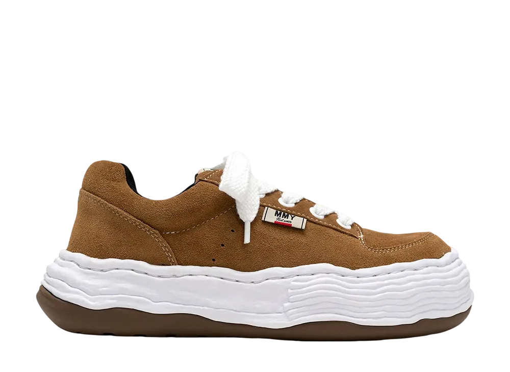 メゾンミハラヤスヒロ オリバー オリジナルソールスエードローカットスニーカー "ブラウン" (A15FW702)