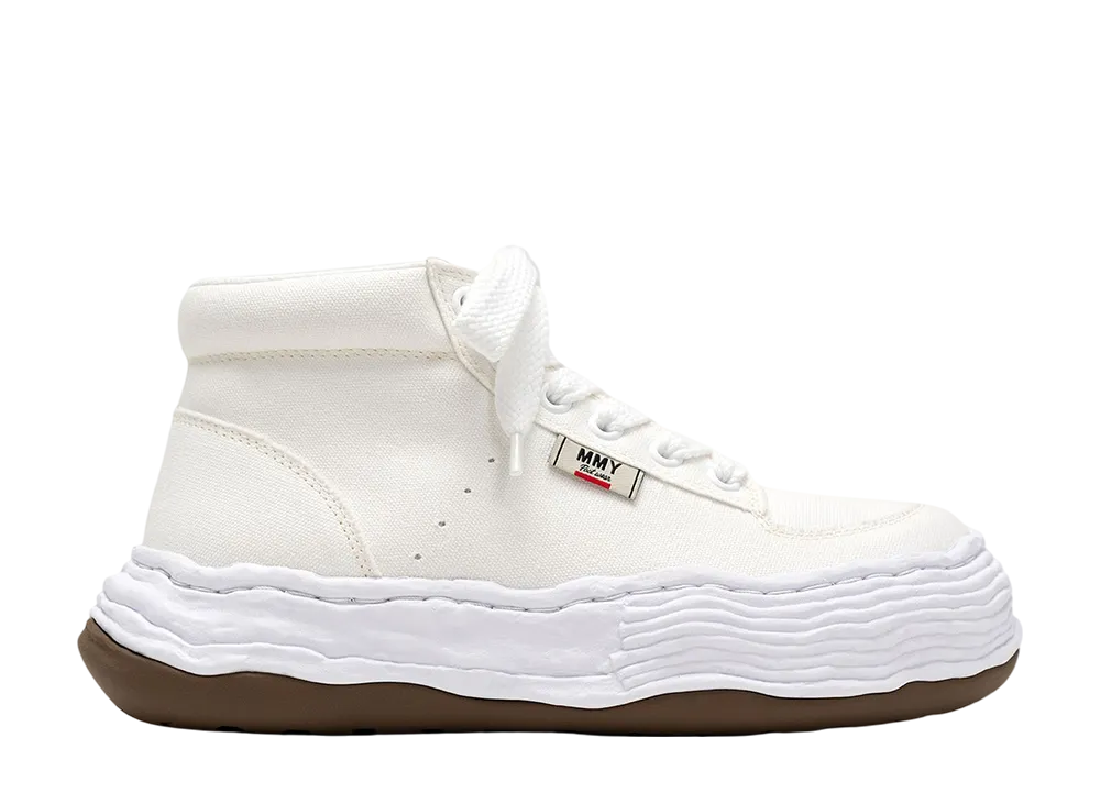 メゾンミハラヤスヒロ オリバー オリジナルソールキャンバスハイカットスニーカー "ホワイト" (A15FW703)