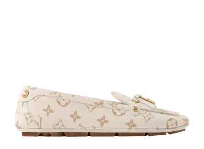 Louis Vuitton Women's Flore Car Shoe "Dune"