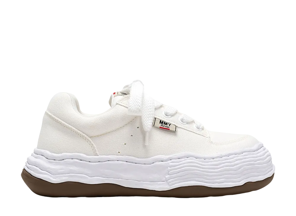 メゾンミハラヤスヒロ オリバー オリジナルソールキャンバスローカットスニーカー "ホワイト" (A15FW704)