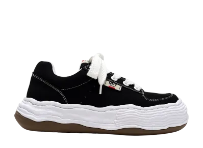 Maison MIHARA YASUHIRO OLIVER OG Sole Canvas Low-top Sneaker "Black"