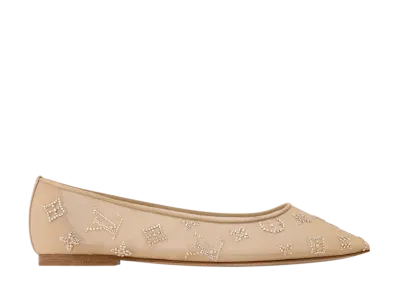 Louis Vuitton Women's Gala Ballerina "Nude Beige"