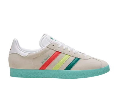 San Jose Earthquakes × adidas Gazelle "Cloud White/Lush Green/Bahia Glow"