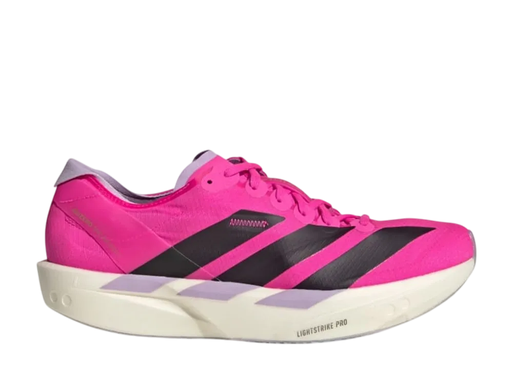 アディダス ウィメンズ アディゼロ タクミ セン 10 "ショックピンク/オーロラブラック/パウダープラム"