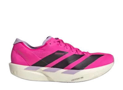adidas Women's Adizero Takumi Sen 10 "Shock Pink/Aurora Black/Powder Plum"