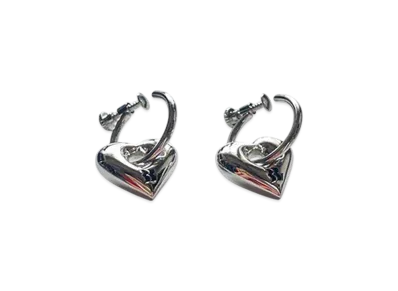 BASICKS BB Logo Earrings "Silver"