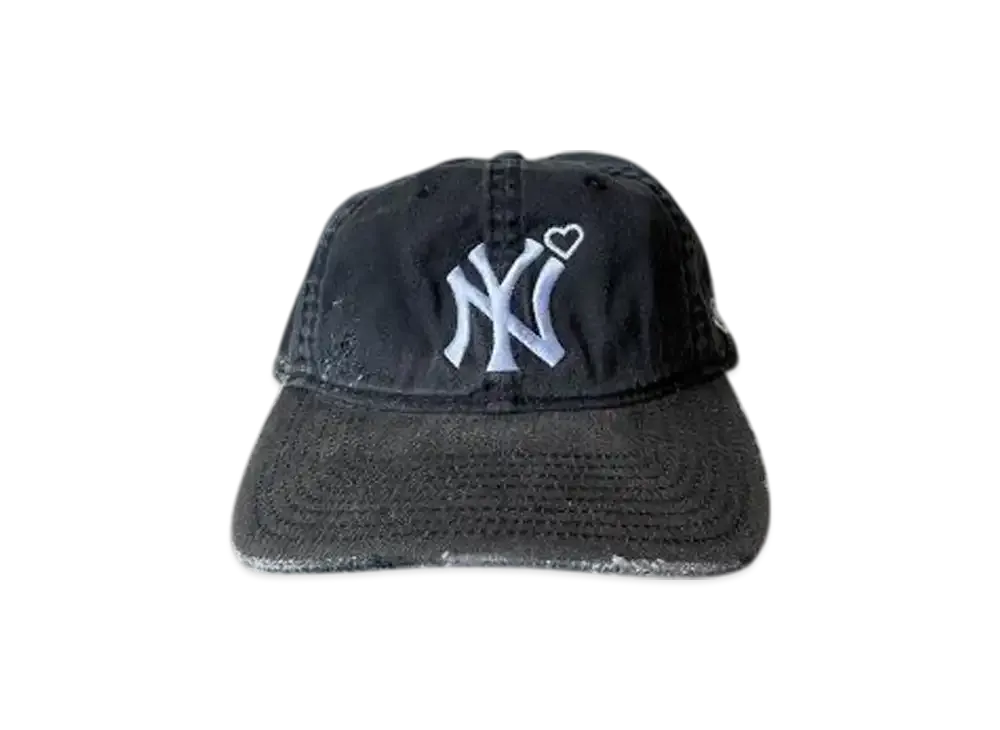 BASICKS Damaged New York Cap "Black"