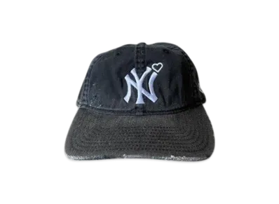 BASICKS Damaged New York Cap "Black"