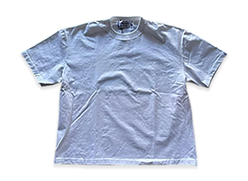 Perfect Ribs Basic Short Sleeve T-Shirts "White"