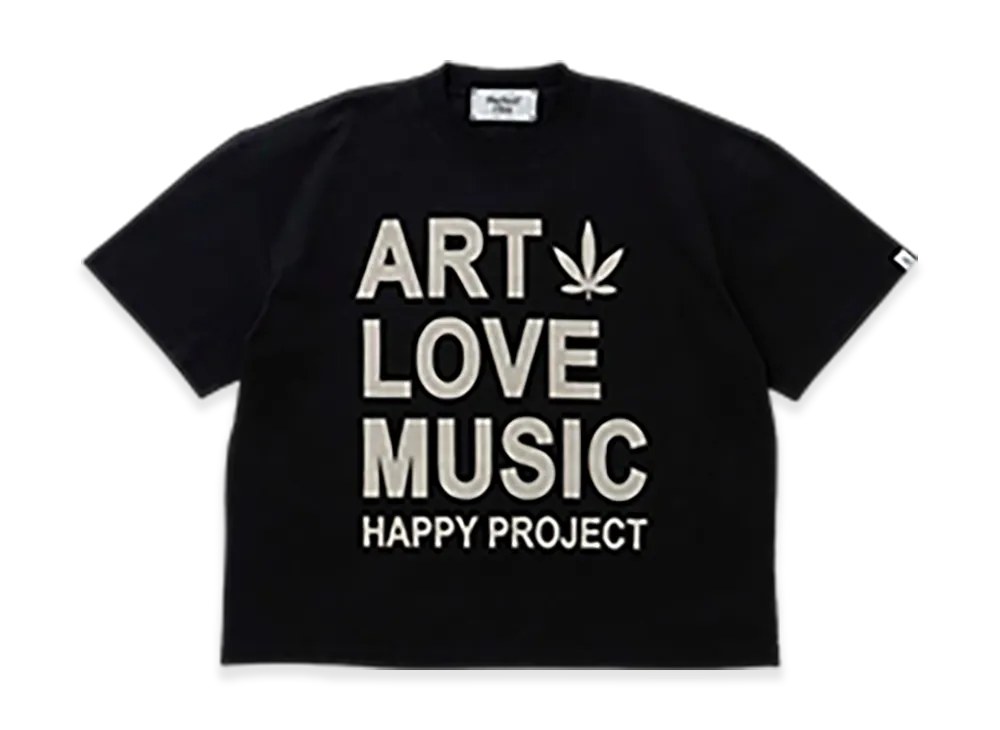 Perfect Ribs Basic Short Sleeve T-Shirts "Black"