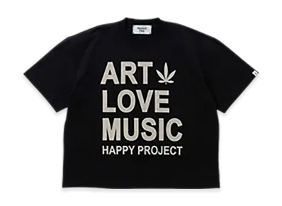 Perfect Ribs Basic Short Sleeve T-Shirts "Black"