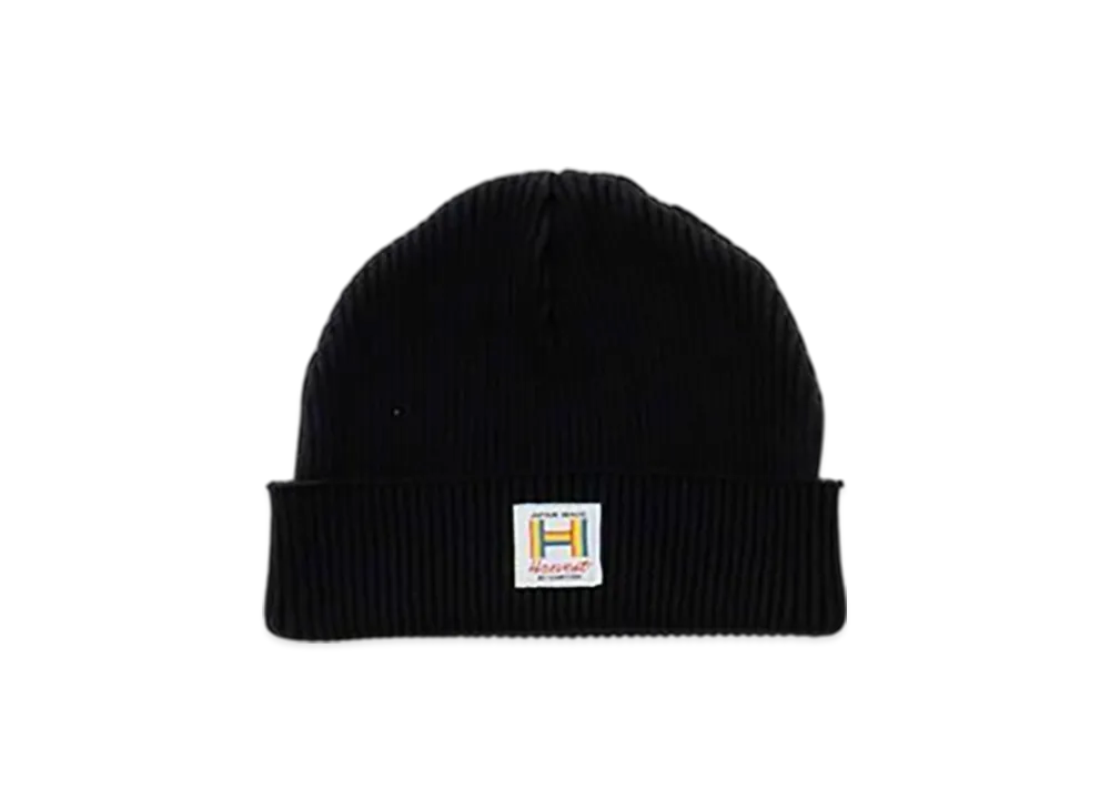 Perfect Ribs Rib Beanie Cap (Low) "Black"