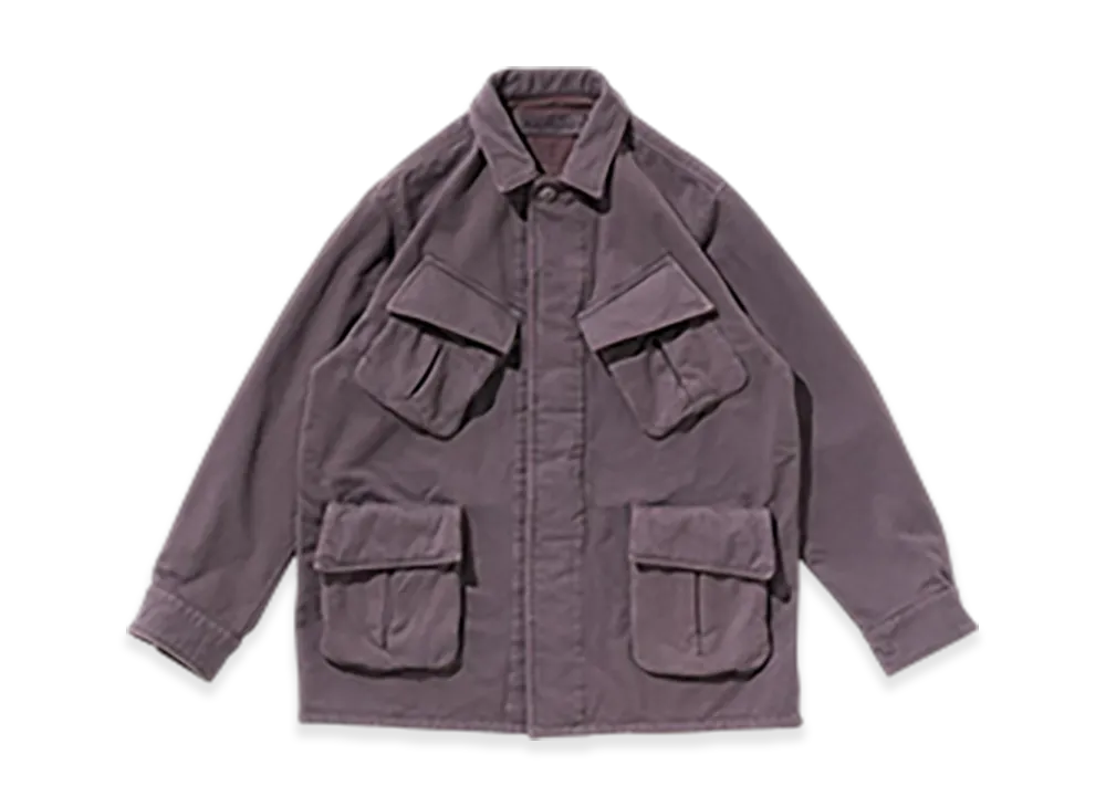 POLYPLOID Utility Jacket B "Berry Stone"