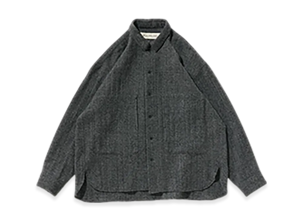 POLYPLOID Shirt Jacket C "Charcoal"