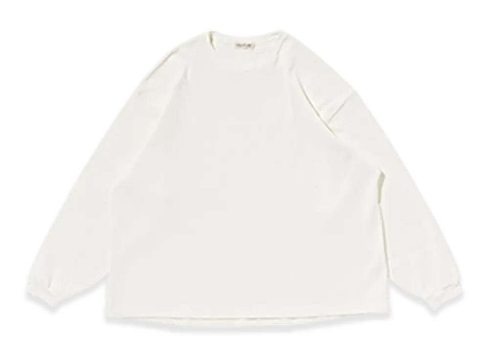 POLYPLOID Oversize Longsleeve C "White"