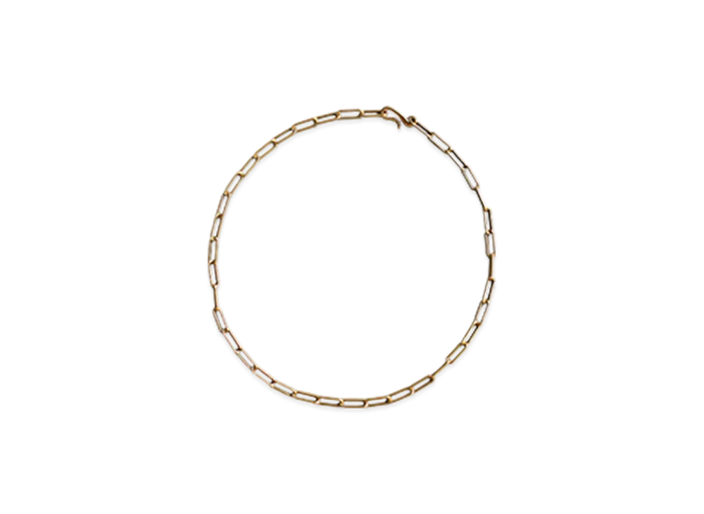 TEN. Rect Chain Necklace "Gold"