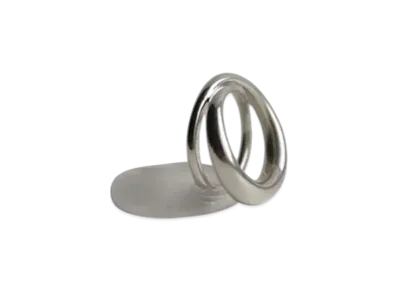 TEN. Cross Ring "Silver"