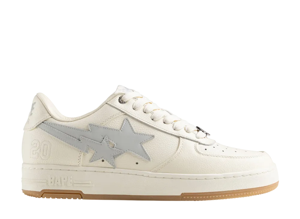 ハイスノバイエティ × アベイシングエイプ ダブルスタ ベイプスタ "アイボリー"