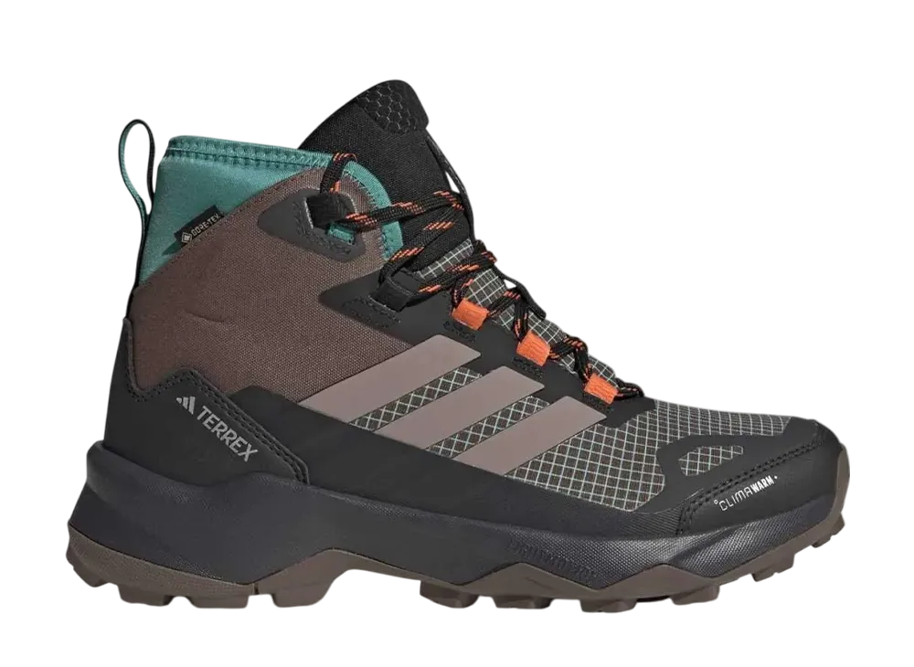 adidas Women's Terrex Skychaser AX5 Mid GORE-TEX Climawarm+ "Earth Strata/Trace Brown/Pure Teal"