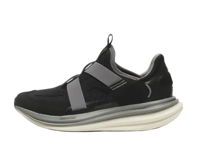 COLE HAAN OriginalGrand Quadstar Monk Strap Runner "Black/Quiet Shade/Ivory" C40866