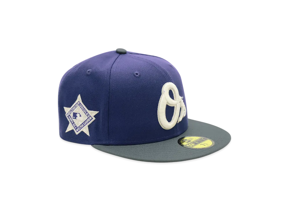NEW ERA x THE CAP 'Night Hunt' 59Fifty Baltimore Orioles "Purple"