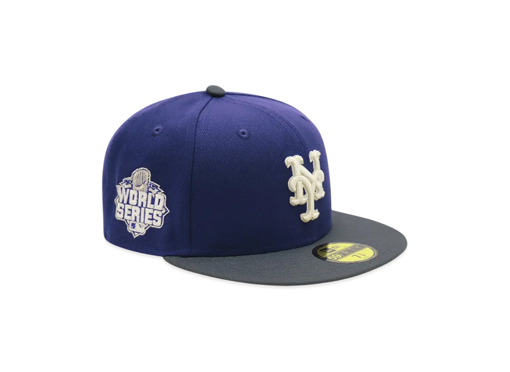 NEW ERA x THE CAP 'Night Hunt' 59Fifty New York Mets "Purple"