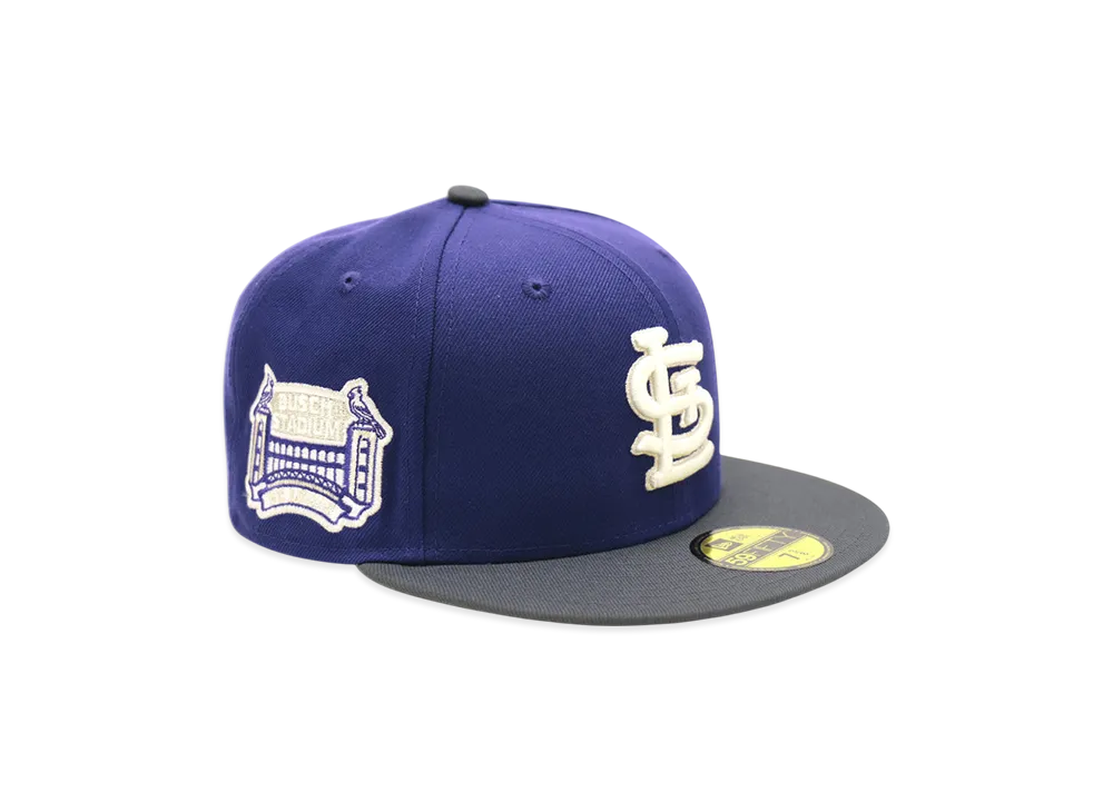 NEW ERA x THE CAP 'Night Hunt' 59Fifty St. Louis Cardinals "Purple"