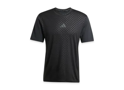 adidas Power Three Stripes Short-Sleeve T-Shirt "Black"