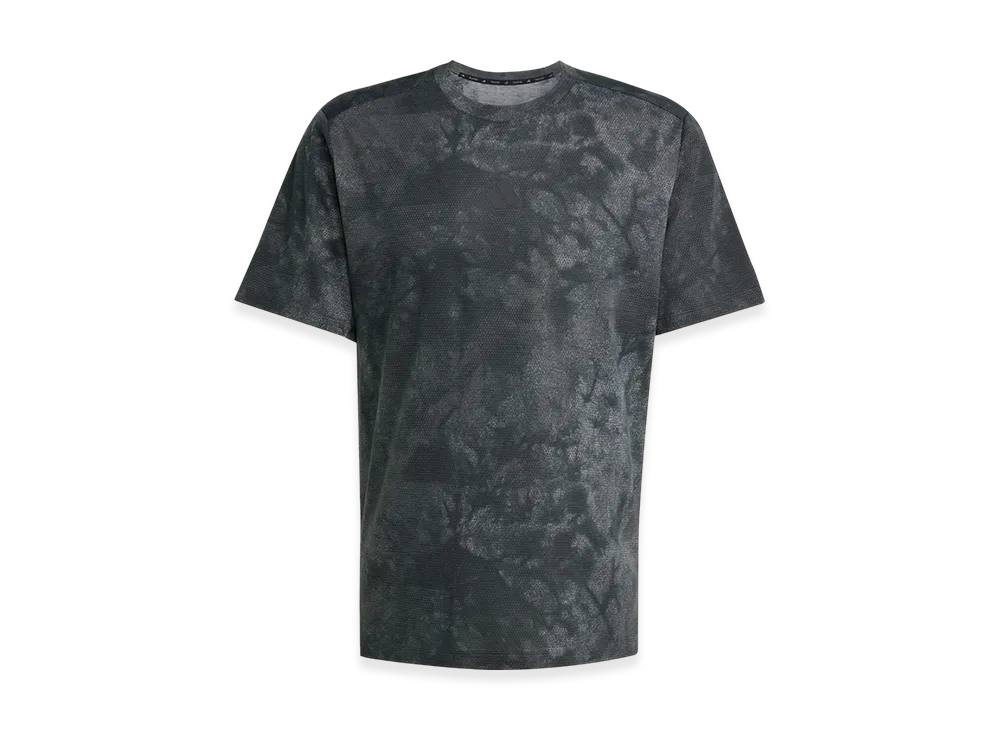 adidas Power Graphic Short-Sleeve T-Shirt "Grey/Grey Six/Black"