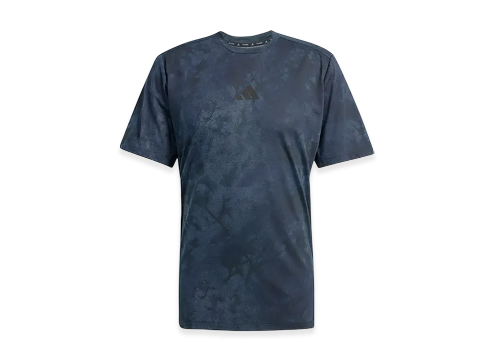 adidas Power Graphic Short-Sleeve T-Shirt "Aurora Ink/Black"