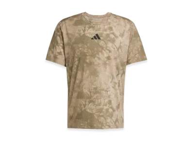 adidas Power Graphic Short-Sleeve T-Shirt "Beige/Chalky Brown/Olive Strata"