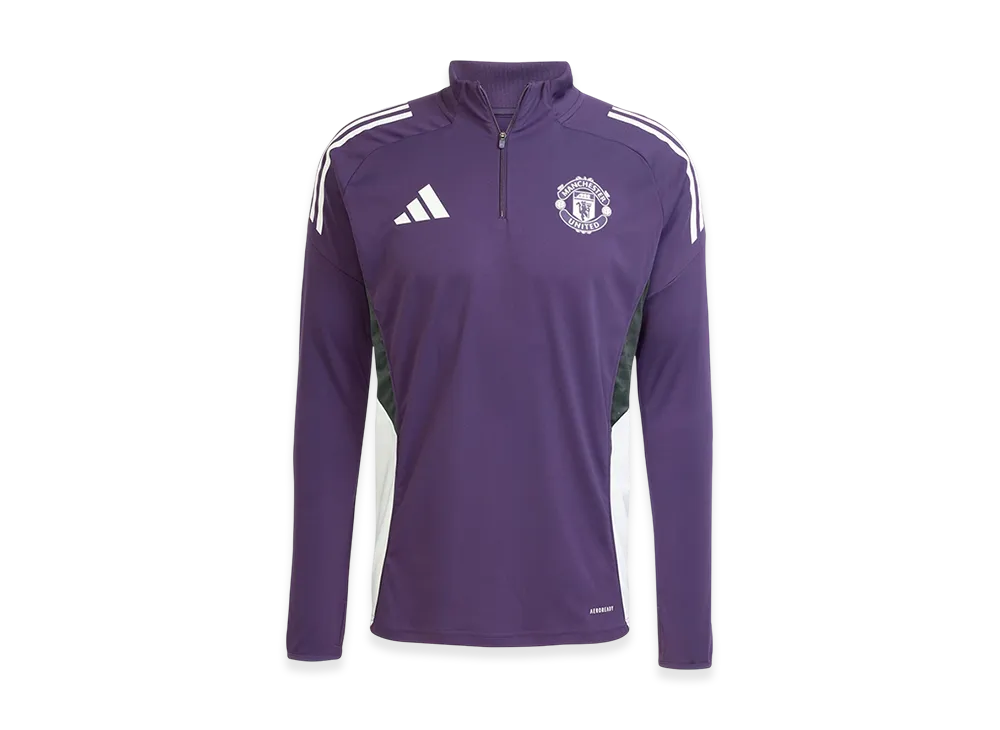 adidas Manchester United Tiro 25 Competition Training Top "Aurora Plum/White/Black"