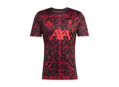 adidas Liverpool FC 25/26 Pre-Match Jersey "Black/Pure Ruby"