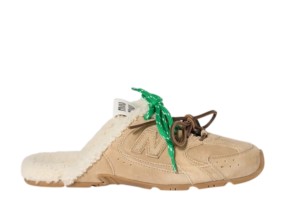 ミュウミュウ × ニューバランス ウィメンズ 530 ミュール "ベージュ"
