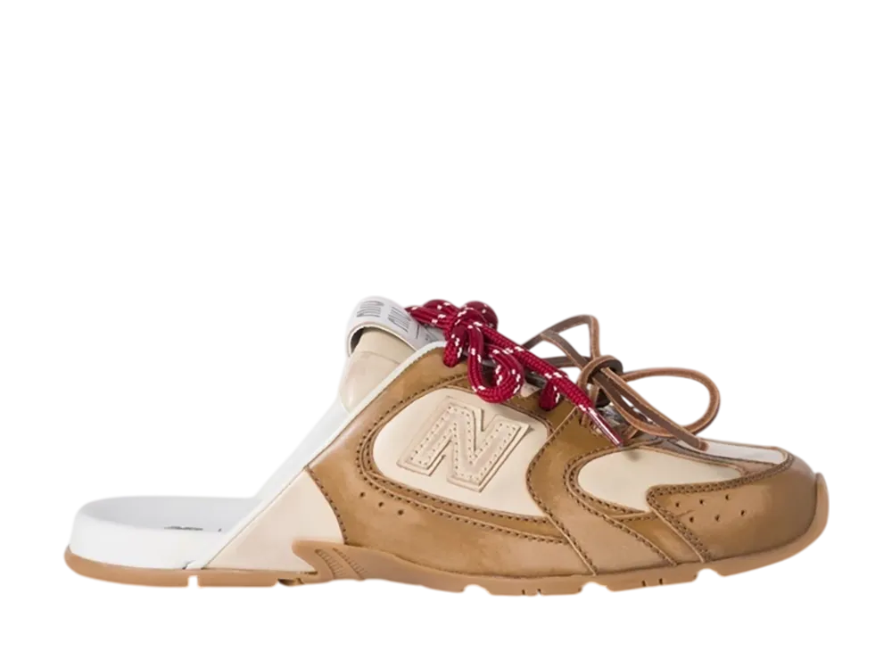 ミュウミュウ × ニューバランス ウィメンズ 530 ミュール "ブラウン/トラバーチングレー"